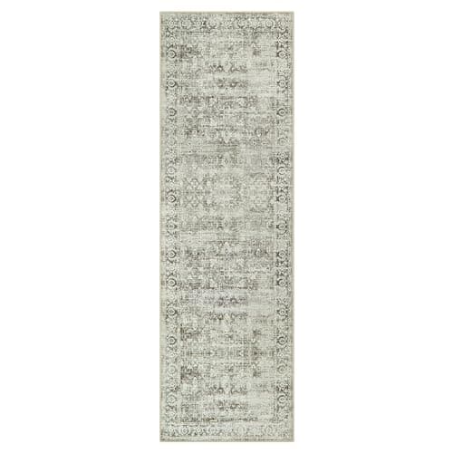 Morebes Extra Long Washable Kitchen Rug Runner for Hall Living Room Dining Room Office, Blue-Gray
Morebes Vintage Hallwa