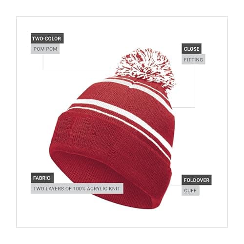 Holloway Men's One Size Homecoming Beanie - Stylish, Cozy, and Versatile