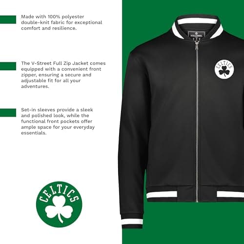 Holloway NBA Full Zip Jacket - Lightweight and Breathable Basketball Apparel for Men and Women
| Holloway NBA Full Zip