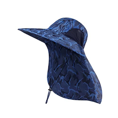KOOLSOLY Outdoor Sun Hat for Men with 50+ UPF Protection, Perfect for Dad on Fishing Trips and Safari Adventures