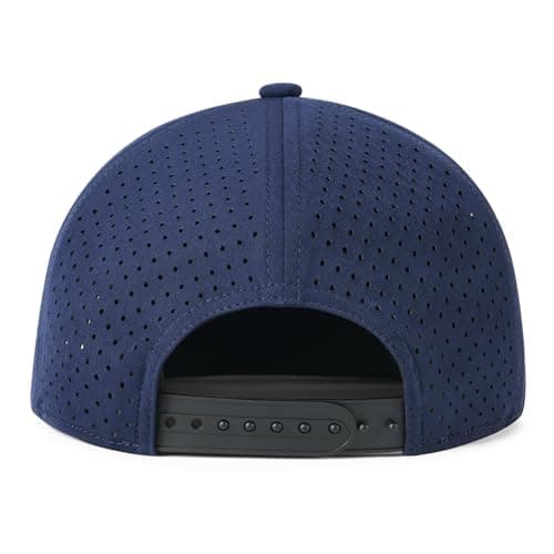 FEINION Men's Adjustable Performance Laser Perforated Baseball Cap for Summer Sports