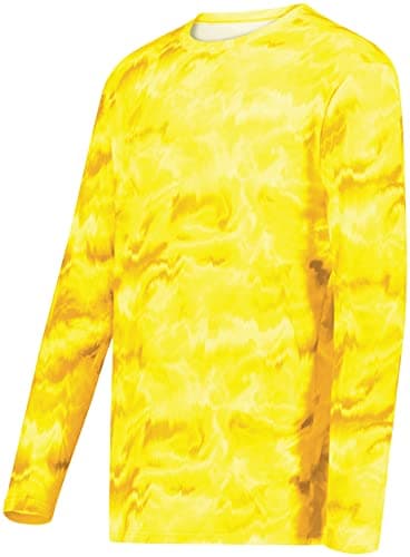 Holloway Men's Cotton-Touch Poly Cloud Long Sleeve Tee for Active Men in Casual Settings
| Holloway Men's Cotton-Touch