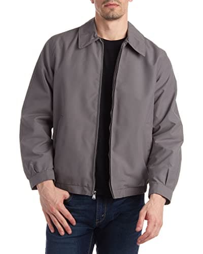 Perry Ellis Golf Jacket Microfiber Lightweight Waterproof Full Zip Windbreaker For MenSizes S–3XL