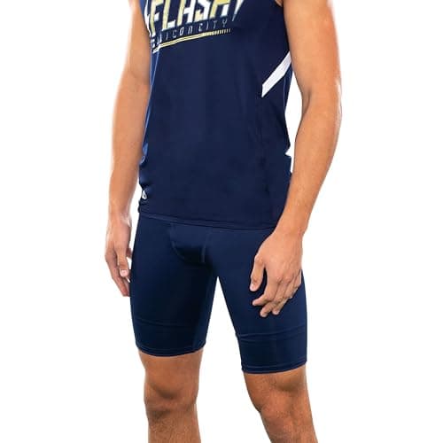Holloway Men's Pr Max Compression Shorts for Running Comfort and Support High-tech Fabric Perfect for Marathon Runners S