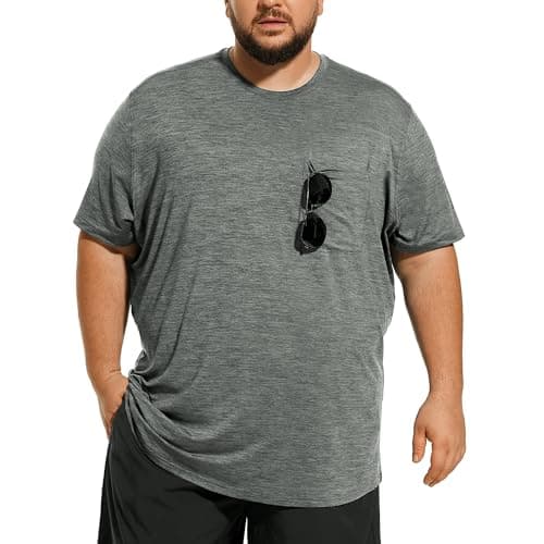 UPF 50+ Sun Protection HoDo Big and Tall Mens Swim Shirt for Hot Summer Days
| Quick Dry HoDo Big and Tall Quick Dry Me