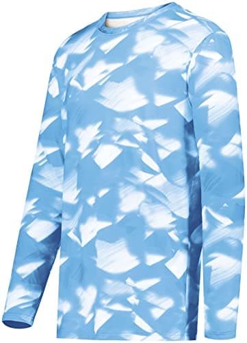 Holloway Men's Cotton-Touch Poly Cloud Long Sleeve Tee for Active Men in Casual Settings
| Holloway Men's Cotton-Touch