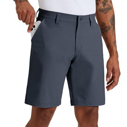 Willit Men's Quick Dry Golf Shorts for Hiking and Casual Wear with Pockets
| Willit Men's Stretch Work Dress Shorts Glo
