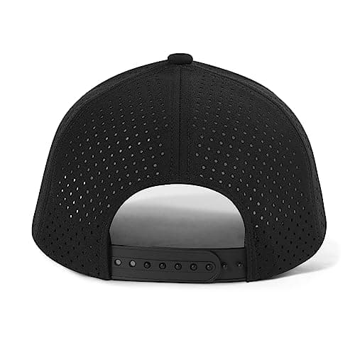VOBOOM Men Quick Dry Baseball Cap for Summer Sports Laser Cut Mesh Curved Brim Snapback Hat