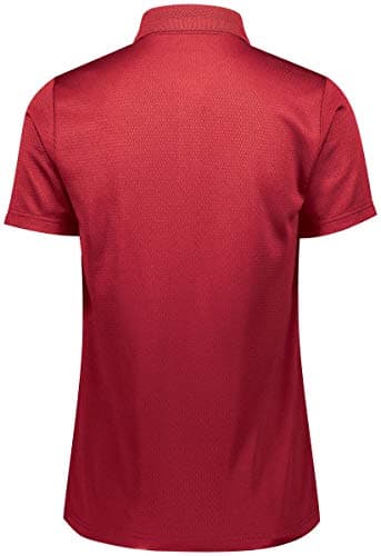 Holloway Ladies Prism Polo 2Xl Scarlet - Lightweight Moisture Wicking Polyester Polo for Women's Outdoor Activities