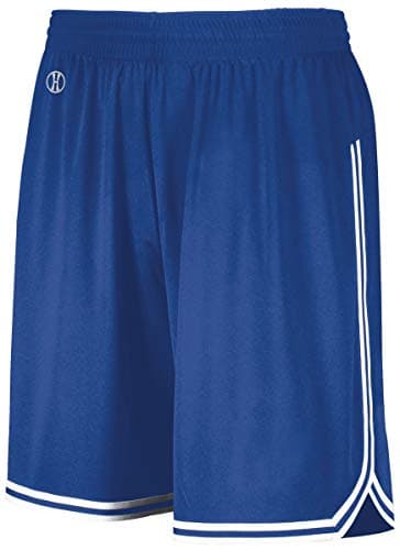 Augusta Sportswear Retro Basketball Shorts for Women XS Royal/White