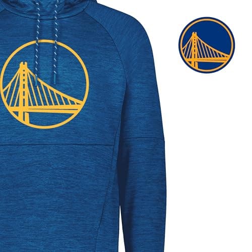 Holloway Men's NBA Fleece Hoodie - Warm & Comfortable Basketball Pullover - Ideal for Fans, Sports, Casual Wear - Medium