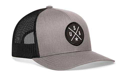 HAKA State City Trucker Hat Adjustable Baseball Hat for Men & Women
| HAKA Mesh Snapback Outdoor Black Golf Hat for Men