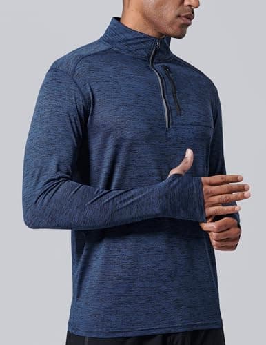 Liberty Imports 3-Pack Men’s Lightweight Long Sleeve Athletic Jackets for Performance Workouts and Runs