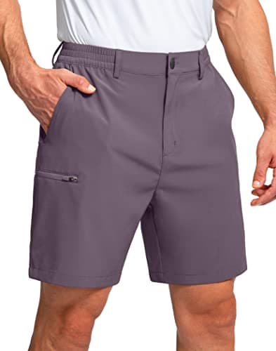 Pinkbomb Men's Quick Dry Golf Shorts with 6 Pockets for Hiking and Work
| Pinkbomb Men's Stretch Golf Shorts with 6 Poc