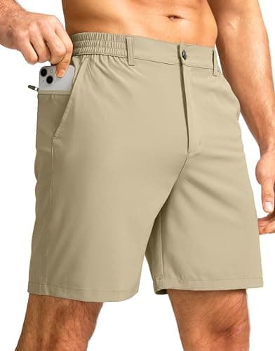 Gradual Men's Lightweight Golf Shorts for Quick Dry Breathable Casual Use
| Gradual Men's Stretch 7" Work Shorts Quick