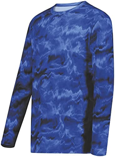 Holloway Men's Cotton-Touch Poly Cloud Long Sleeve Tee for Active Men in Casual Settings
| Holloway Men's Cotton-Touch