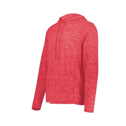 Holloway Men's Warm Monterey Hoodie for Outdoor ActivitiesHeat Retaining Fleece Hoodie, Men's Large, Black, Winter Gear,