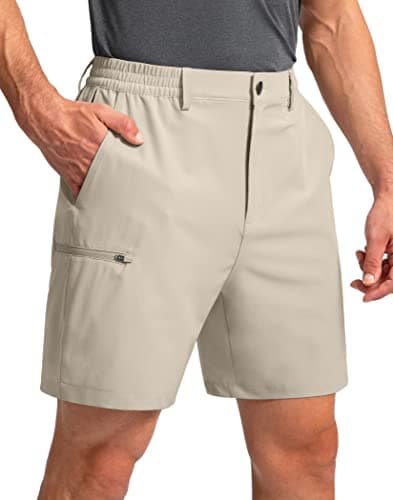 Pinkbomb Men's Quick Dry Golf Shorts with 6 Pockets for Hiking and Work
| Pinkbomb Men's Stretch Golf Shorts with 6 Poc