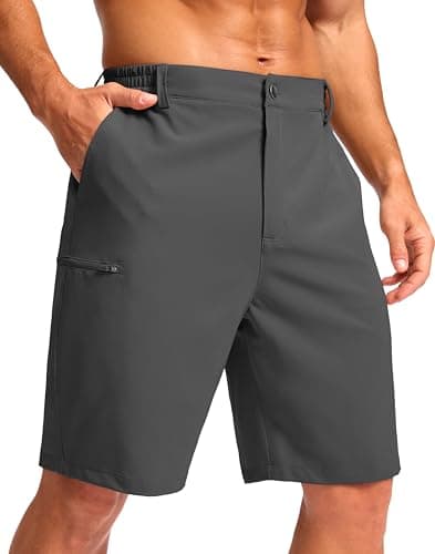 Gradual Men's Casual Lightweight 7"/9" Quick-Dry Summer Shorts for Hiking Trips
| Gradual Men's 7"/9" Stretch Casual Sh