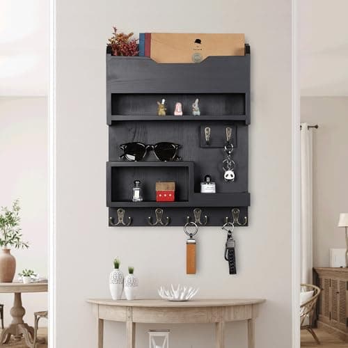 Luxury Black DOPACE Key Holder for Wall Best Organizer
| DOPACE Key Racks for Home Entryway Decor Wall Mount
| DOPACE K