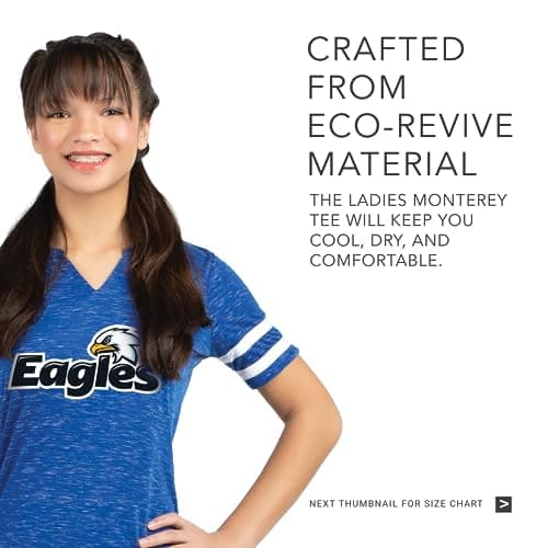Holloway Women's Ladies Monterey Tee + Comfort + Versatile + Soft