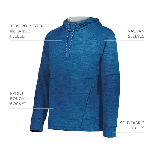 Holloway Pro Performance Fleece Hoodie-Men's Sweatshirt Jacket Ultimate Comfort Athletic Style
Holloway Pro Performance