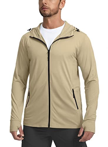 Men's UPF 50+ Light Jacket for Hiking Sun Protection
| Men's Full Zip Sun Protection Hoodie for Fishing
| Men's Long Sl