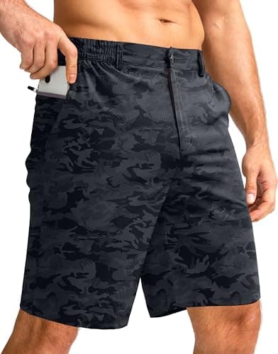G Gradual Men's Lightweight Quick Dry Breathable Golf Shorts for Casual Work and Play
| G Gradual Men's Stretch 9" Golf