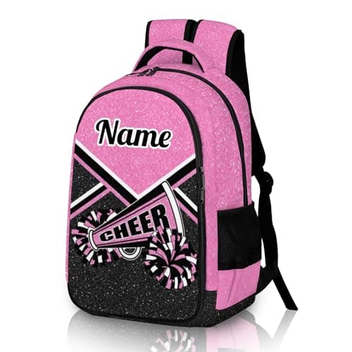 Personalized Name Cheer Backpack for Women
| Custom Cheerleading Backpack in Wine Red
| Customize Your Own Cheerleader