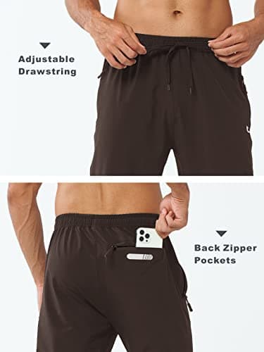 NORTHYARD Men's Lightweight Athletic Pants for Running and Workout
| NORTHYARD Men's Jogging Joggers in Gym with Zipper