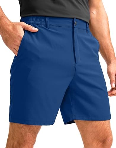 Gradual Men's Lightweight Golf Shorts for Quick Dry Breathable Casual Use
| Gradual Men's Stretch 7" Work Shorts Quick
