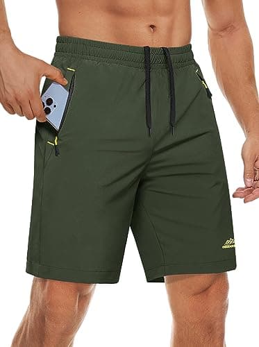 Men's MAGCOMSEN Athletic Running Shorts for Quick Dry Lightweight Workout and Hiking
| MAGCOMSEN Men's Running Shorts w