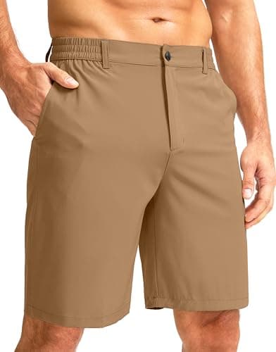 G Gradual Men's Lightweight Quick Dry Breathable Golf Shorts for Casual Work and Play
| G Gradual Men's Stretch 9" Golf