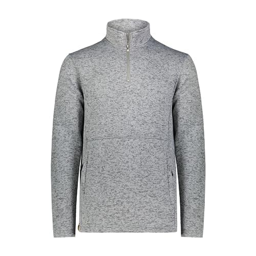 Holloway Men's Alpine Sweater Fleece 1/4 Zip Pullover - Insulated Warmth for Hiking and Outdoor Adventures