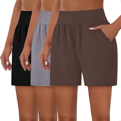 Neer 3 Pack Cotton Women's Athletic Shorts
| Neer Women's Athletic Shorts 5'' High Waisted
| Neer Women's Athletic Shor