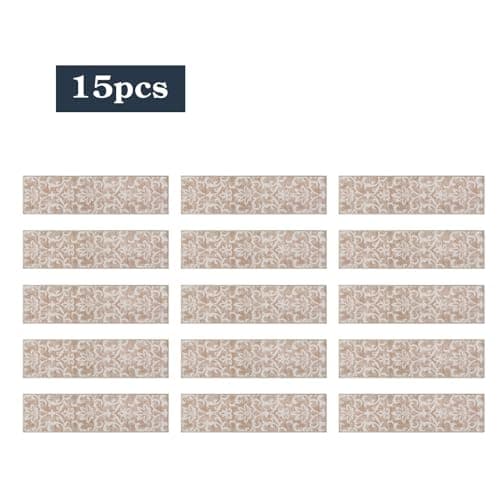 Lahome Non Slip Carpet Stair Treads for Wooden Stairs, Soft Washable Kids and Pet Friendly Indoor Stair Runners for Elde