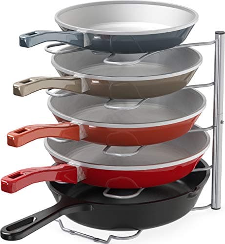 Deco Brothers Kitchen Cabinet and Counter Pan Organizer Rack - Bronze for Kitchen Storage Solutions
| Deco Brothers Bro