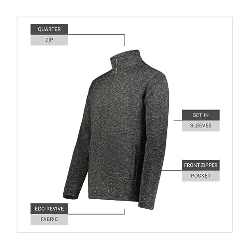 Holloway Men's Alpine Sweater Fleece 1/4 Zip Pullover - Warmth for Cold Weather Activities
| Holloway Men's Alpine Swea