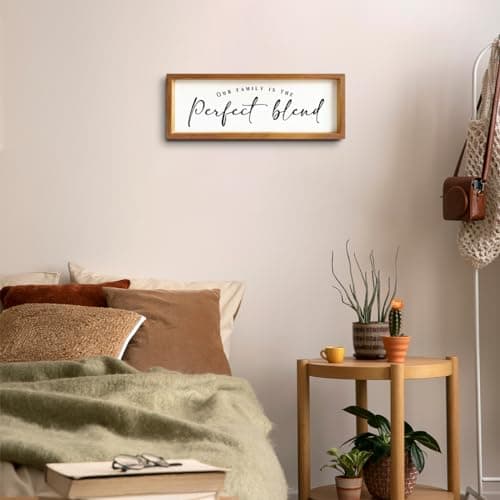 Inspirational Family Sign Positive Quotes Rustic Country Home Decor Home Office Bedroom Kitchen Bathroom Hallway Decorat