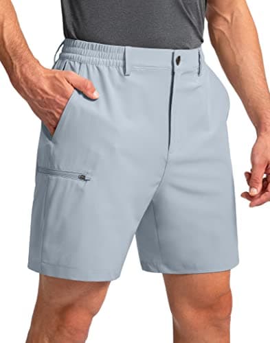 Pinkbomb Men's Quick Dry Golf Shorts with 6 Pockets for Hiking and Work
| Pinkbomb Men's Stretch Golf Shorts with 6 Poc