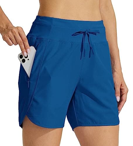 Willit Women's Quick Dry Athletic Running Shorts 5" High Waisted Workout Hiking Global Recycled Standard

Willit Women's