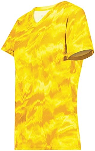 Holloway Women's Cotton-Touch Poly Tee + Comfort + Office Workers + Temperature Regulation + Unisex + Slim Fit + Sizes: