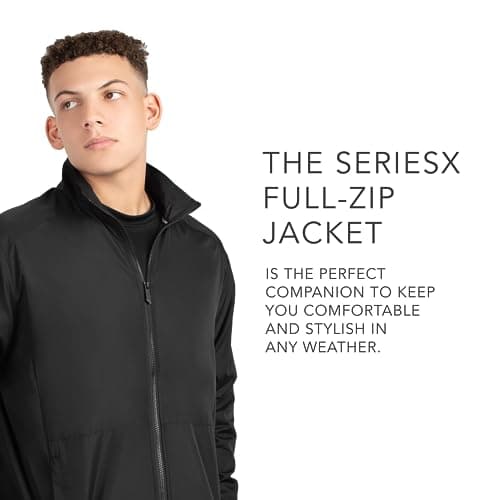 Holloway Men's Full-Zip Jacket +Insulation+Outdoor Adventurer+Winter Hiking+Temperature Regulation+Polar Fleece+Men's Fu