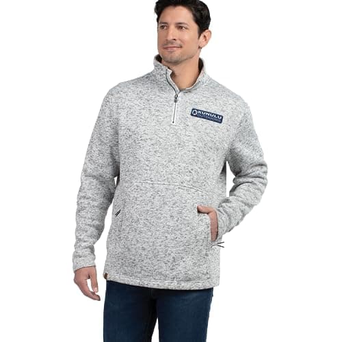 Holloway Men's Alpine Sweater Fleece 1/4 Zip Pullover - Insulated Warmth for Hiking and Outdoor Adventures