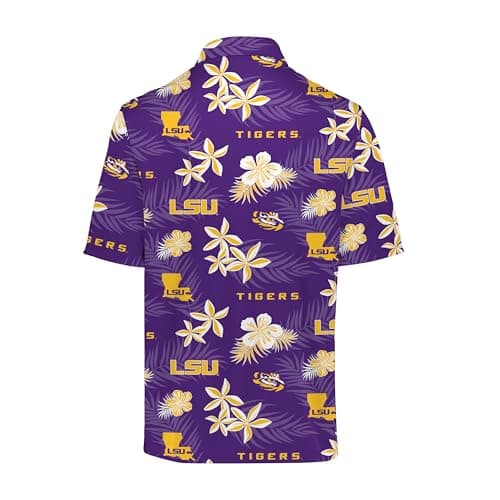Holloway Men's NCAA Floral Logo Polo-Shirt Comfortable & Stylish Official Team Apparel