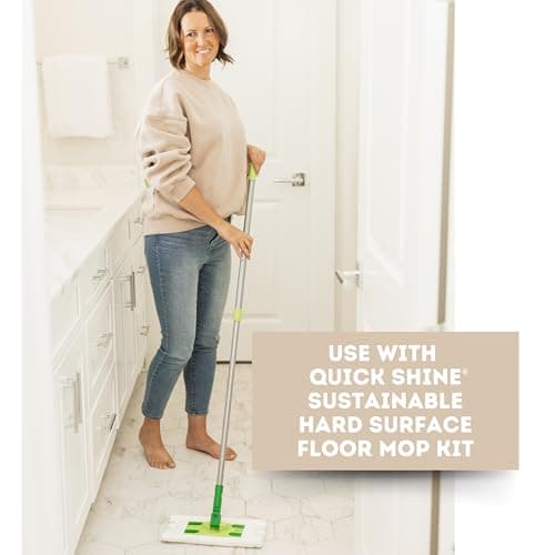 Quick Shine Pure Floor Wax 27oz | Restore, Protect, Refresh Regular & Hardwood Floors | U.S. EPA Safer Choice

Quick Shi