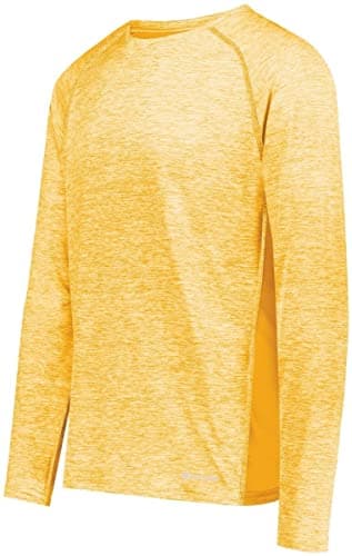 Holloway Men's Sportswear Electrify Powered by Coolcore Breathable Long Sleeve Tee for Active Men during Summer Sports