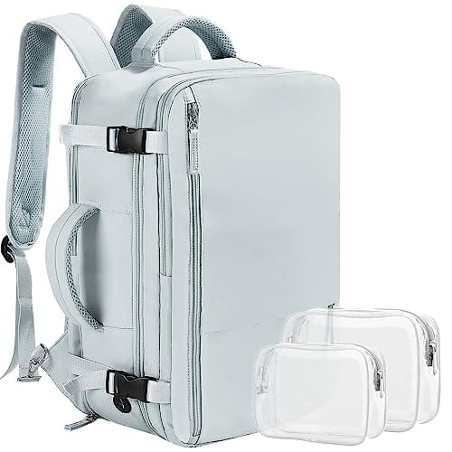 Black Large Carry On Backpack for Men and Women suitable for Business, Work, Gym, and Weekender Trips
| Black Personal