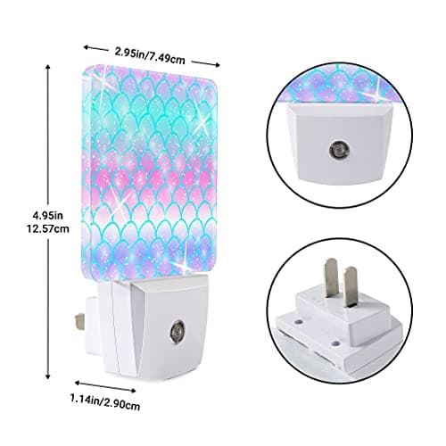 Smart Sensor Dusk to Dawn Night Light Plug-in for Bedroom Bathroom Kitchen Hallway Stairs
| Energy Efficient White LED