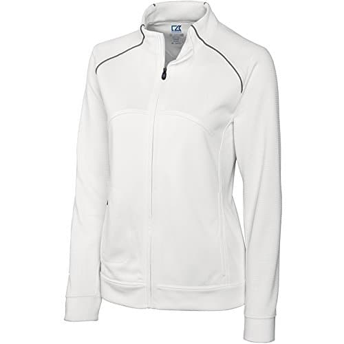 Cutter & Buck Women's Dry Tec Edge Full Zip Jacket for Outdoor Adventures